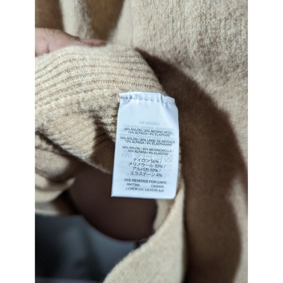 J. Crew Tan V-Neck Sweater - Picture 7 of 8